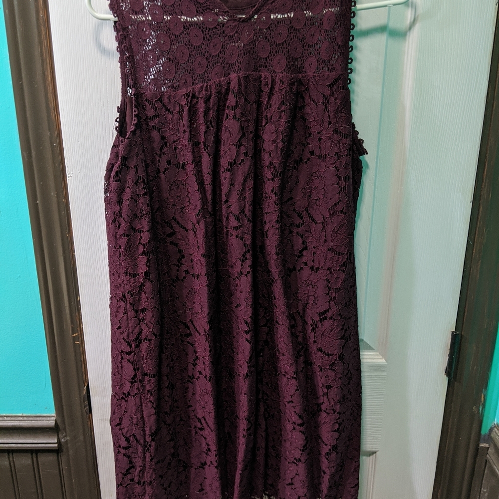 Maroon/burgundy cocktail dress